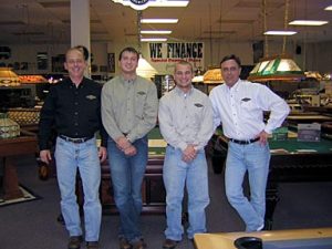 Cagle's Billiards employees group