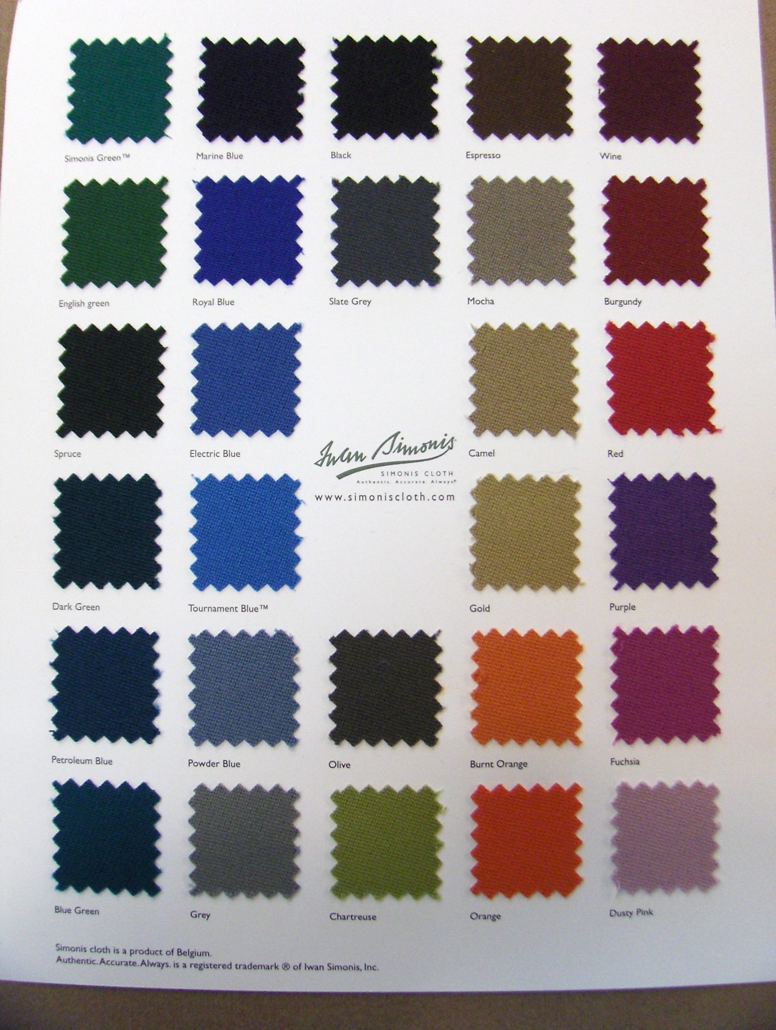 Simonis Billiard Cloth Cagle's Billiards